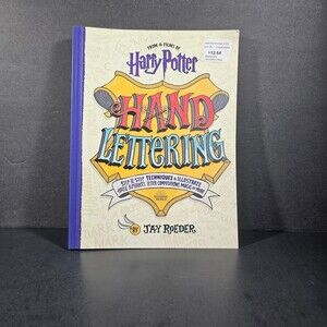 Harry Potter Hand Lettering Book New by Jay Roeder English Paperback Art Book